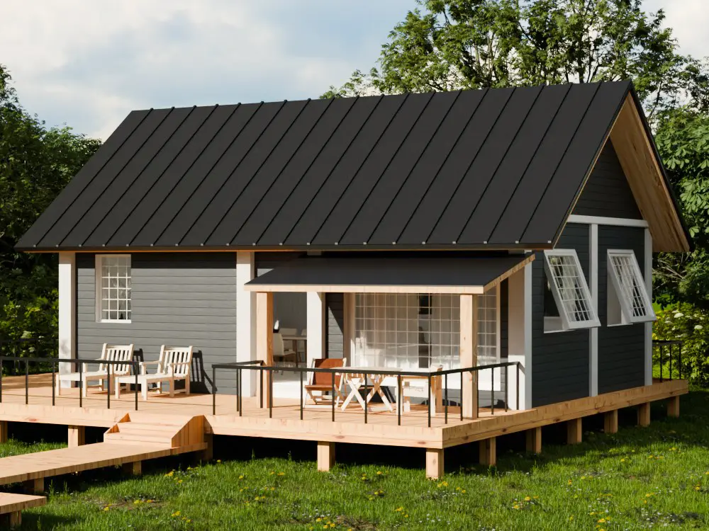 PlaneSleek WPC Exterior Cladding Panels with UV Protection