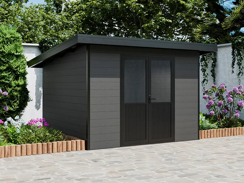 CeilingStar Premium Outdoor Storage Tool&Bike Shed with Lock