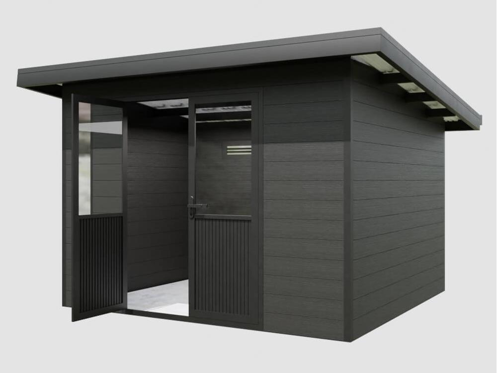Secure & Stylish: The Modern WPC Garden Storage Shed